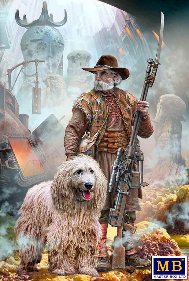 Master Box MB35216 1:35 Pþst-apocalyptic fiction. Desert Battle Series. Skull Clan – Long-distance raid. Kit No. 4. A new religion. Pasto