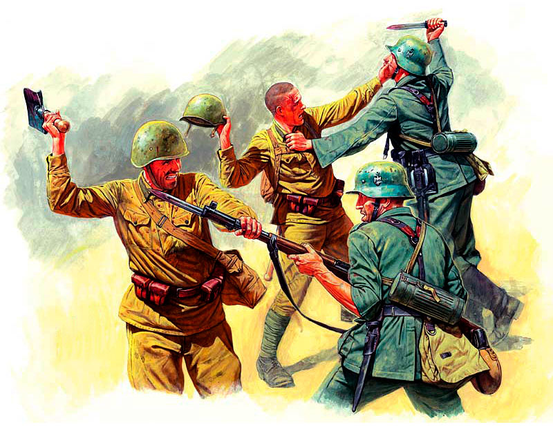 Master Box MB3524 1:35 Frontier fight of summer 1941, hand to hand combat