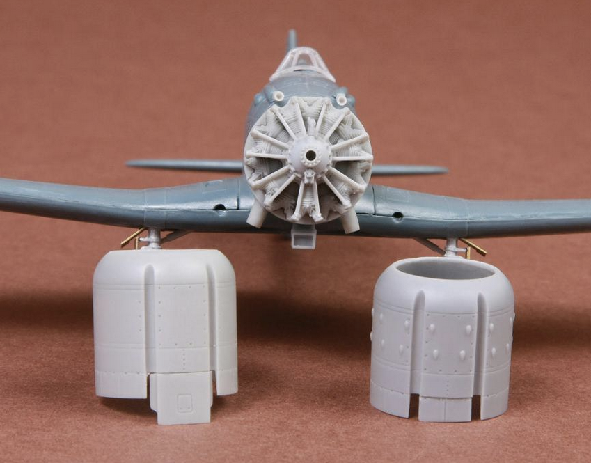 SBS Model SBS72060 1:72 Fiat G.50 Engine + cowling set