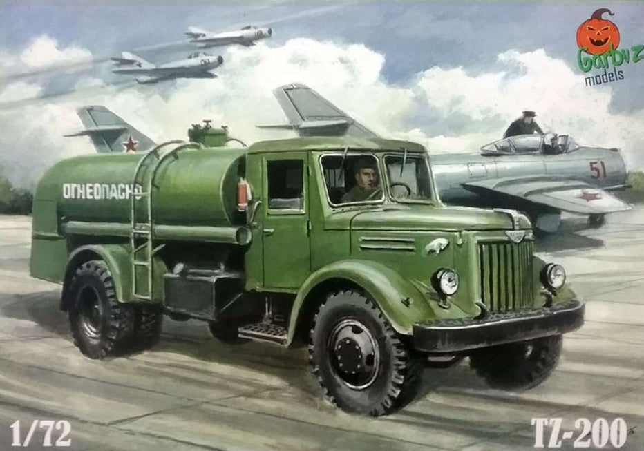 Garbuz Models GM72-003 1:72 Soviet TZ-200 airfield fuel truck