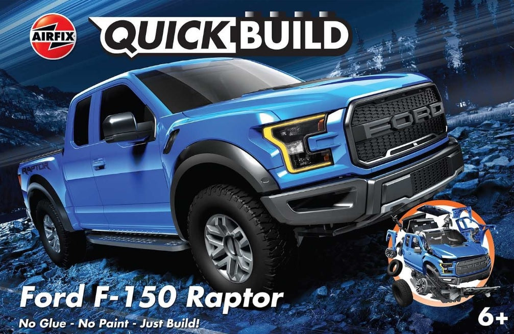 ## Airfix J6037 Ford F-150 Raptor QUICK BUILD ##