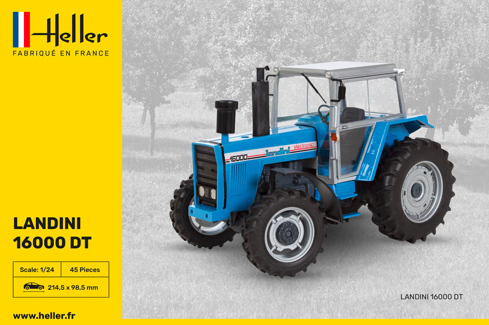 Heller 81403 1:24 Lardini 16000 DT Tractor