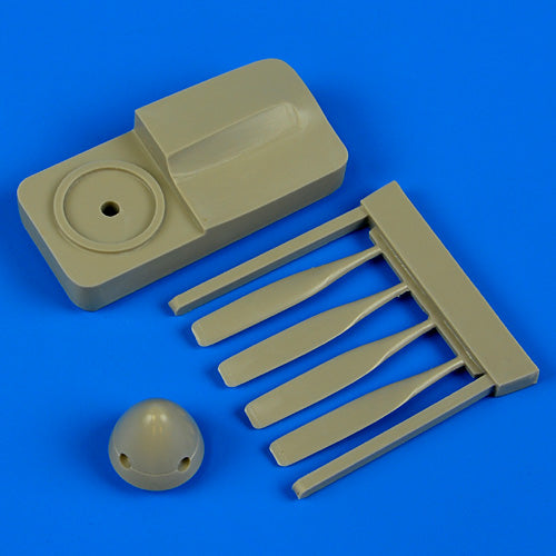 Quickboost (by Aires) 72432 1:72 North-American P-51D/K Mustang propeller w/tool