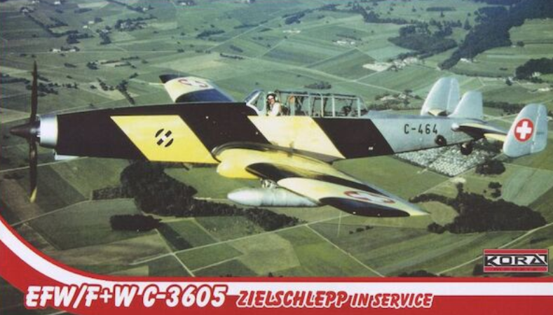 Kora 72182 1:72 EFW/F+W C-3605 Zielschlepp in service