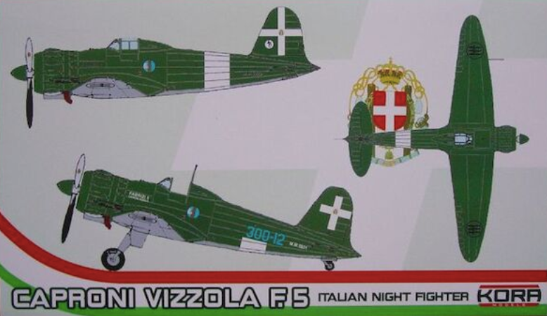 Kora 72196 1:72 Caproni-Vizzola F.5 Italian Night Fighter