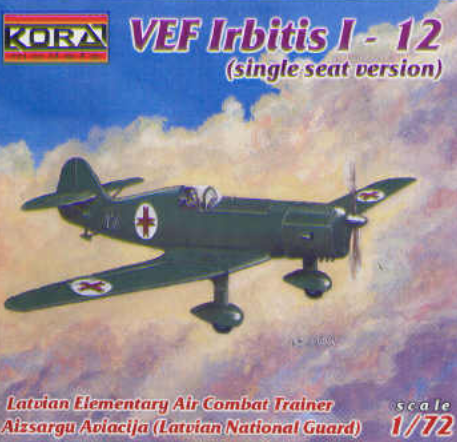 Kora 7255 1:72 VEF Irbitis I-12 single seat