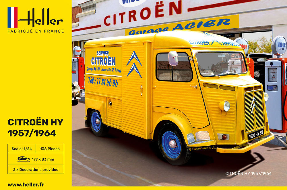 Heller 80744 1:24 Citroen Fourgon Van Type HY