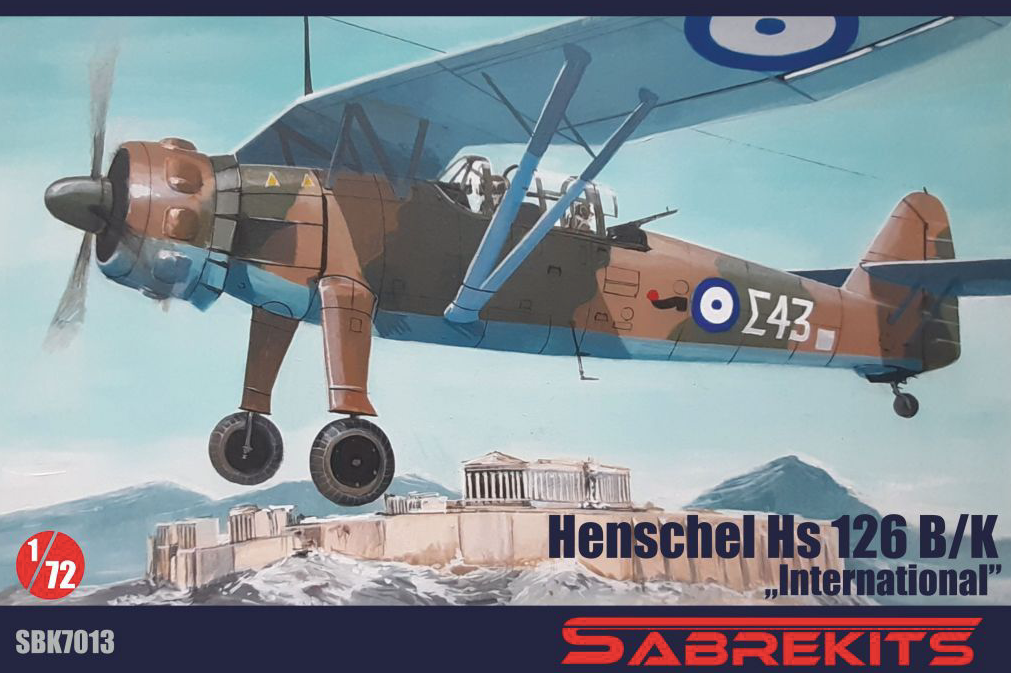 Sabre Kits SBK7013 1:72 Henschel Hs-126B-1/Hs-126K-1 'International'