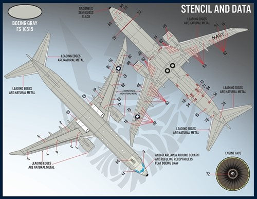 Furball Aero-Design 72-011 1:72 Boeing P-8A Poseidons of the US Navy'
