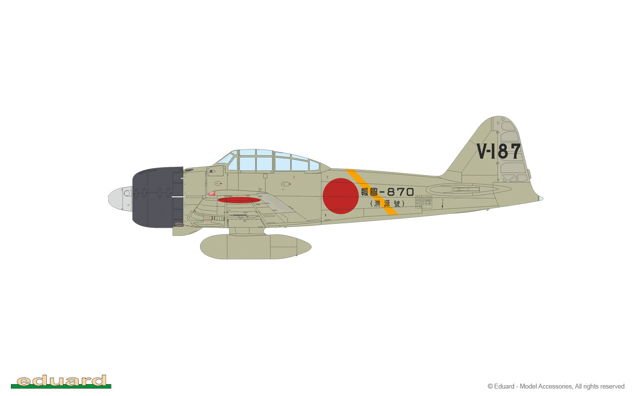 Eduard kits 84191 1:48 Mitsubishi A6M3 Zero Type 32 Weekend edition