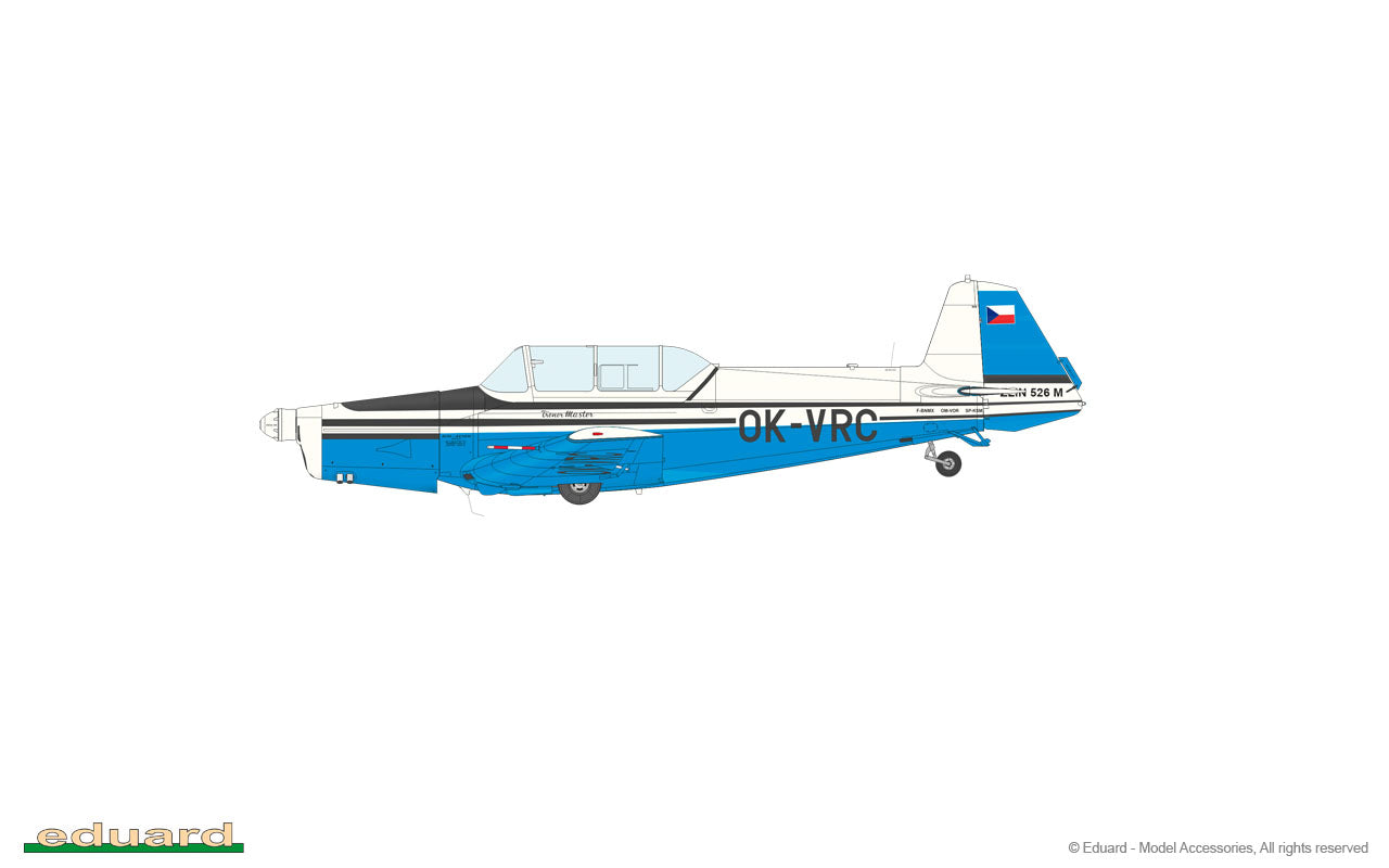 Eduard kits 82185 1:48 Zlin Z-526 Trenér Master ProfiPACK edition