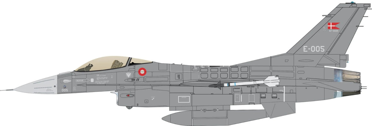 Lima November LN32-D04 1:32 Royal Danish Air Force F-16 in the new F-35 scheme