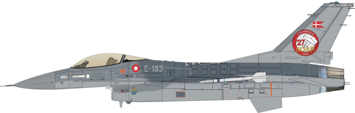 Lima November LN32-D08 1:32 Royal Danish Air Force F-16A 727 Sqn 50 Years