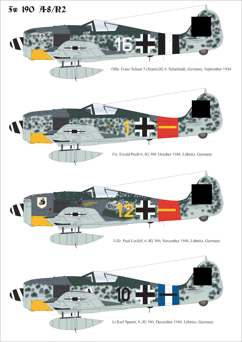 Aims 32D017 1:32 Focke-Wulf Fw-190A-8/R2