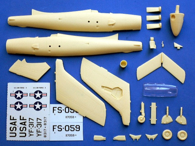 Anigrand Craftswork 2059 1:72 Republic XF-84H Thunderscreech