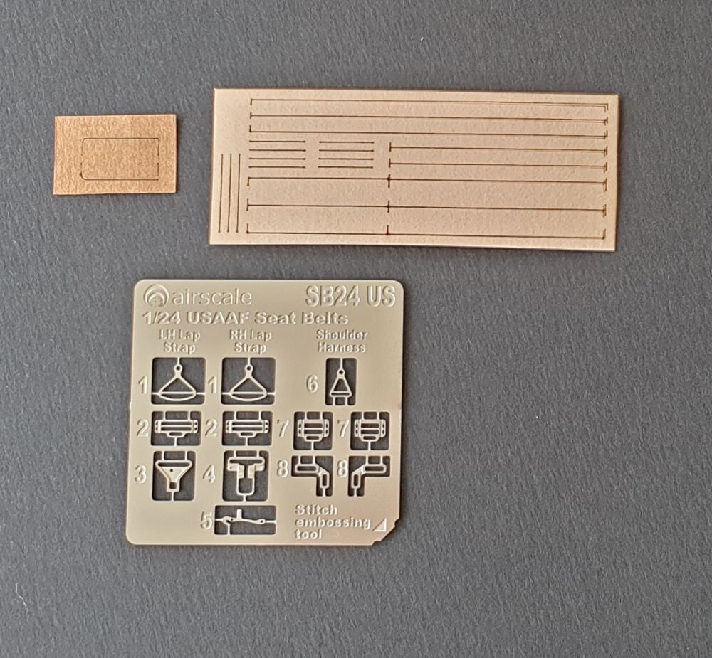 Airscale SB24US 1:24 USAAF Seatbelts WWII