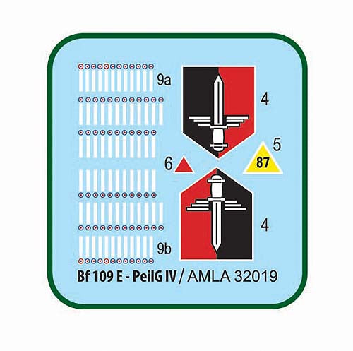 AML A32019 1:32 Messerschmitt Bf-109E-4_PeilG IV Day fighters