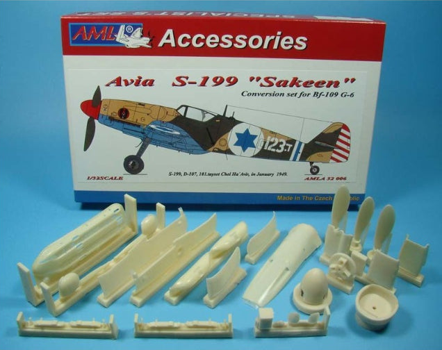 AML A32006 1:32 Avia S-199 'Sakeen' (5 x camouflaged schemes)