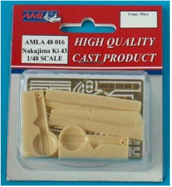 AML A48016 1:48 Nakajima Ki-43 'Hayabusa/Oscar' PUR Cockpit set (PUR + PE Parts)