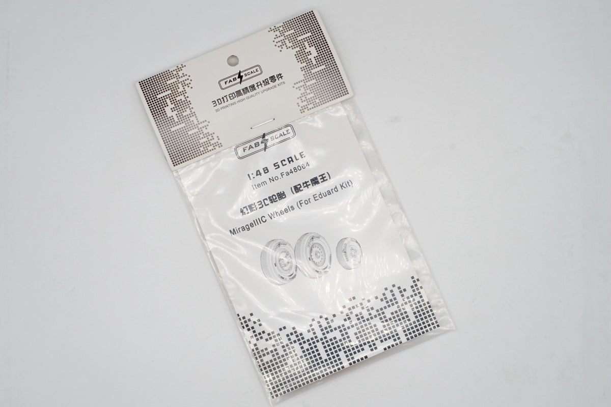 FabScale Studio 48064 1:48 Dassault Mirage IIIC Wheels