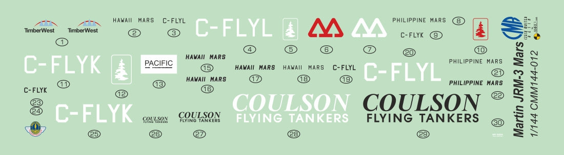 Czech Master Resin R144-012HM 1:144 Martin JRM-3 Coulson Hawaii Mars