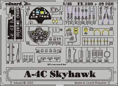 Eduard FE280 1:48 Douglas A-4C Skyhawk