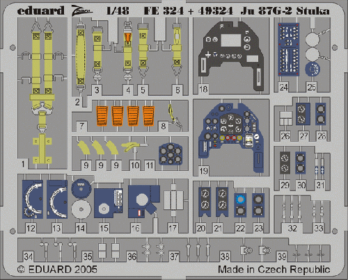 Eduard FE324 1:48 Junkers Ju-87G-2 'Stuka'