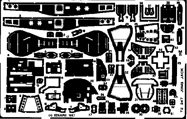 Eduard 72247 1:72 Mitsubishi J2M3 Raiden 'Jack'