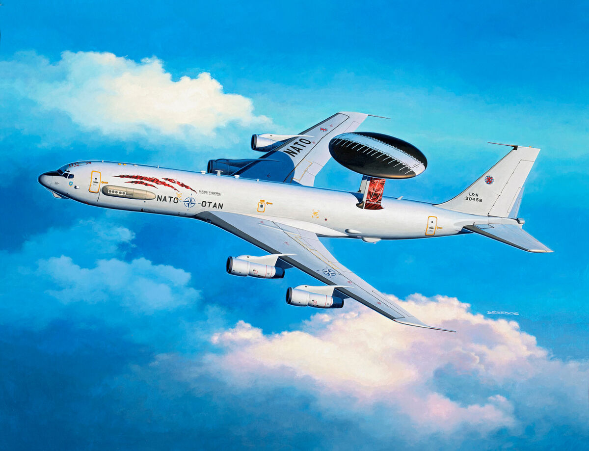 Revell 03794 1:144 Boeing E-3A Sentry