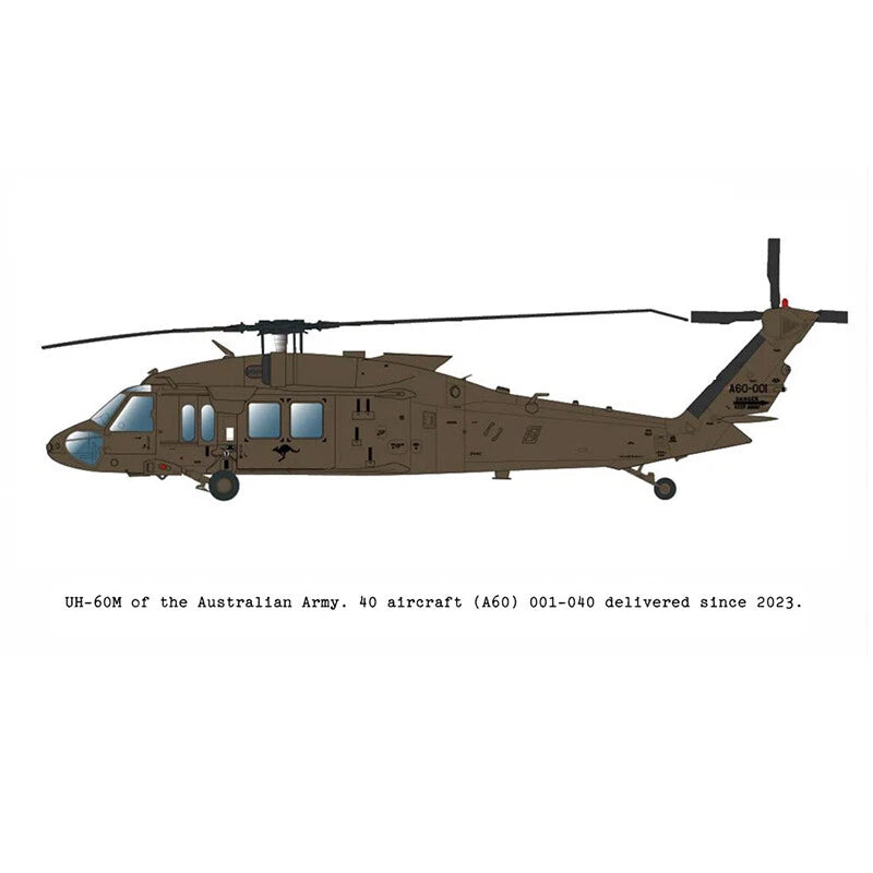 Academy 12135 1:35 Sikorsky UH-60M Back Hawk Utility Helicopter