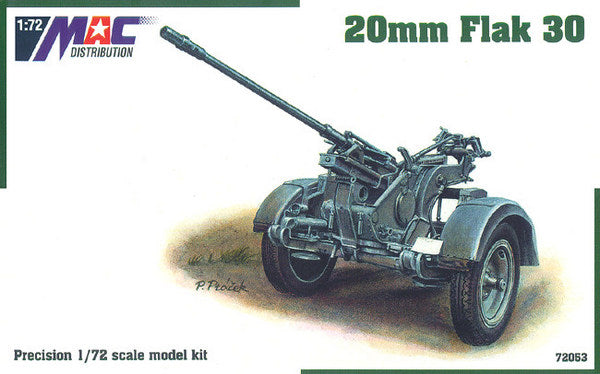 MAC Distribution 72053 1:72 20mm FlaK 30