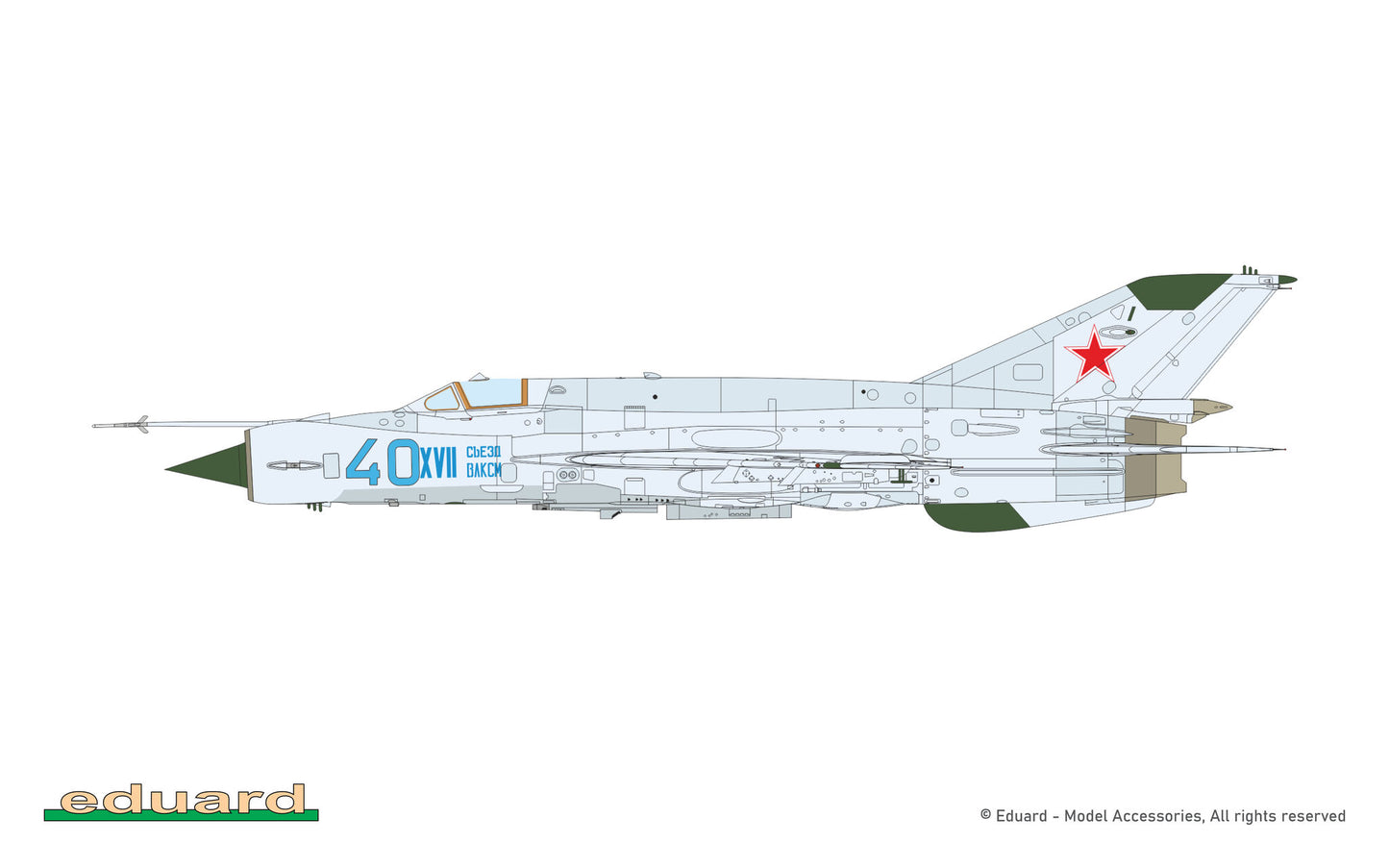 Eduard kits 70146 1:72 Mikoyan MiG-21bisProfiPACK edition