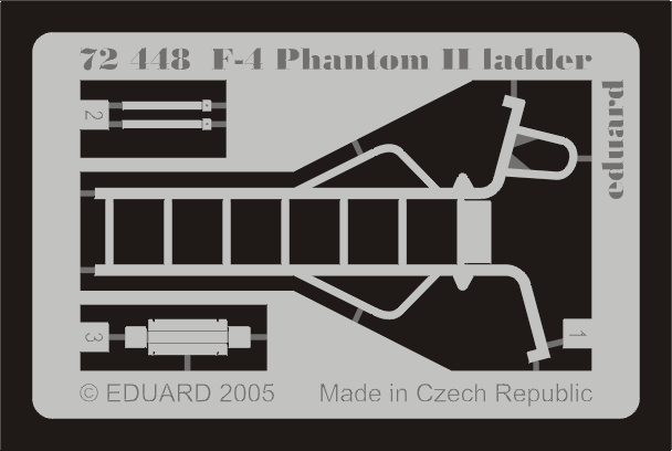 Eduard 72448 1:72 McDonnell F-4 Phantom ladder