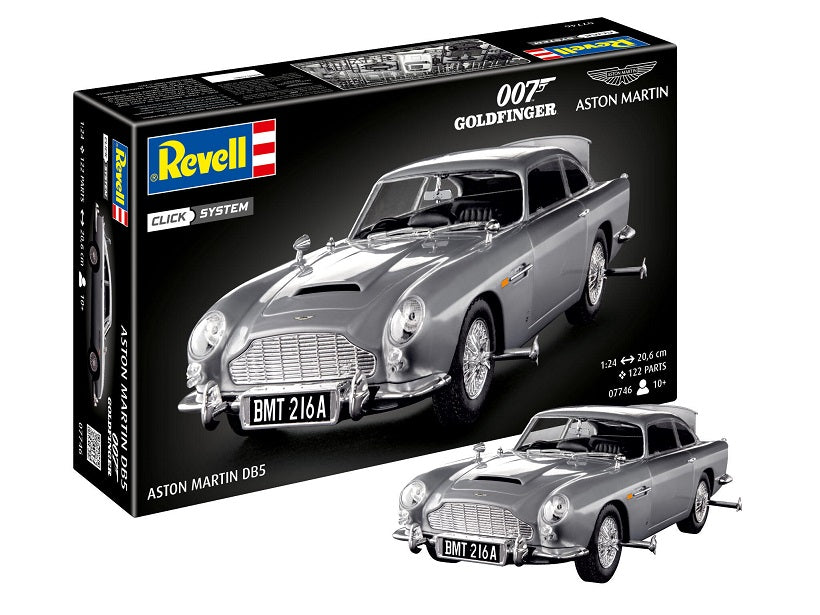 Revell 07746 1:24 James Bond Aston Martin DB5 (Click System)