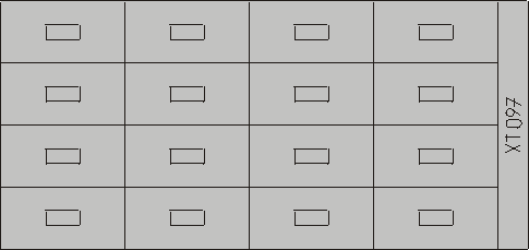 Eduard XT097 1:35 28cm K5(E) 'Leopold' railway gun Railroad tie