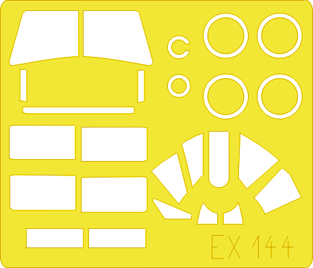 Eduard EX144 1:48 Curtiss P-40N Warhawk