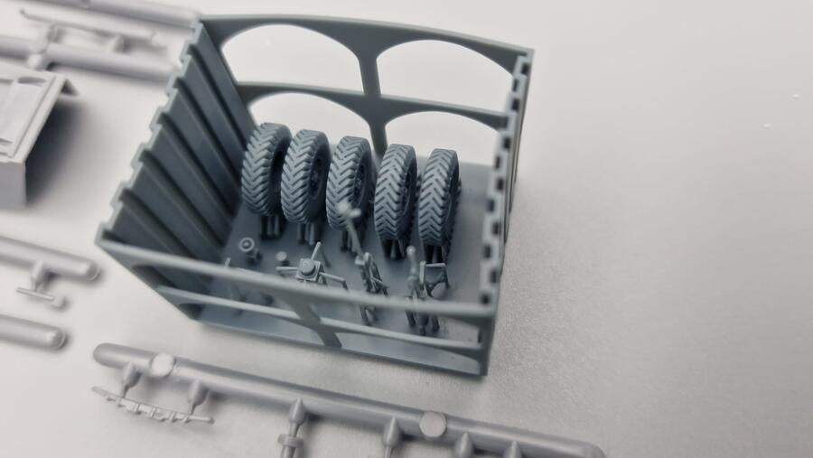 Attack Kits FU72-007 1:72 Humber LRC 1st CIABG Limited Edition kit, includes 3D printed parts (The first time this vehicle has been available as an injection moulded kit)