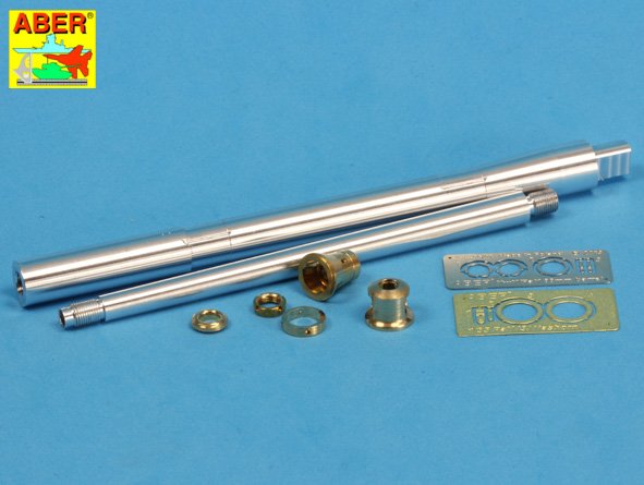 Aber 35L128 1:35 Barrel for German A/T Self Propelled Gun Sd.Kfz.164 Nashorn with 88mm Pak 43/1 L/71