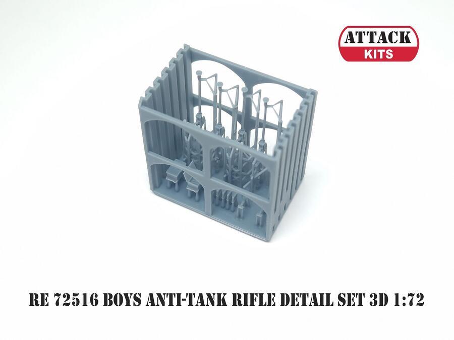Attack Kits AT-RE72516 1:72 Boys anti-tank rifle detail set 3D (14 pcs) 3D printed parts