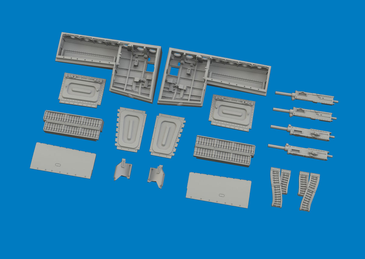 Eduard Brassin 632216 1:32 North-American P-51B/P-51C Gun Bays PRINT