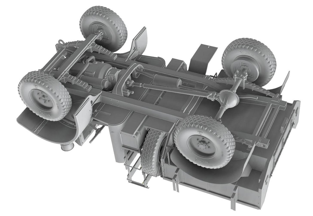 Thunder Models 35313 1:35 LRDG F8 Pilot Car, standard edition