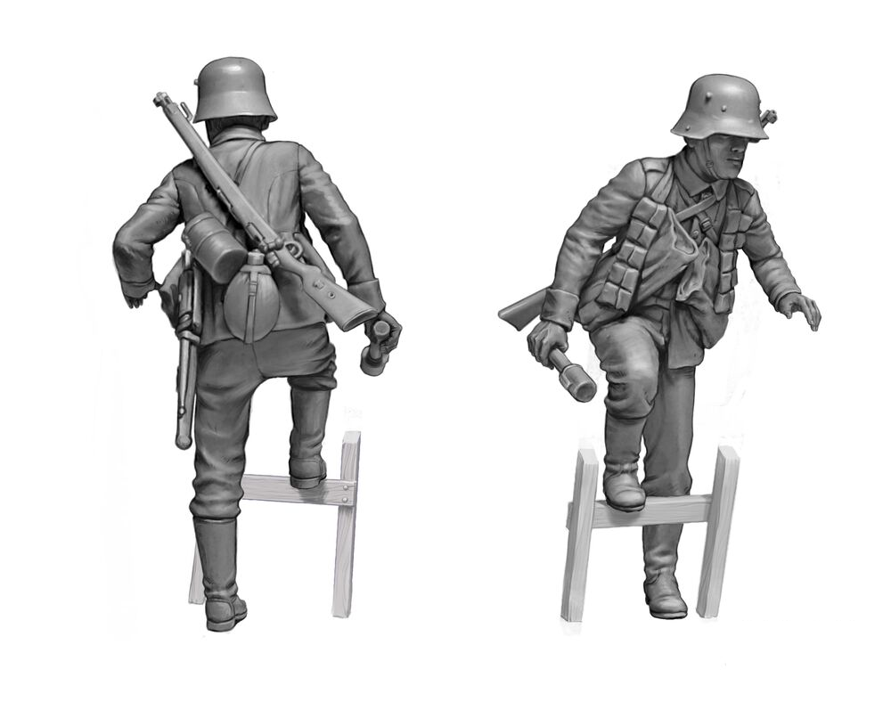 Master Box MB35256 1:35 Germany Infantry WWI, before the attack