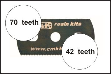 CMK H1004 - Ultra Smooth and Extra Smooth Saw (2 sides 5pcs)