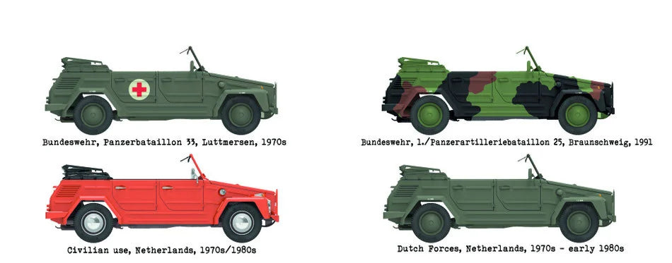 Das Werk DW35044 1:35 Kurierwagen Typ 181 - Standard version