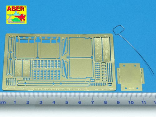 Aber 35A010 1:35 Pz.Kpfw.VI Tiger I Front/Rear Mudguards