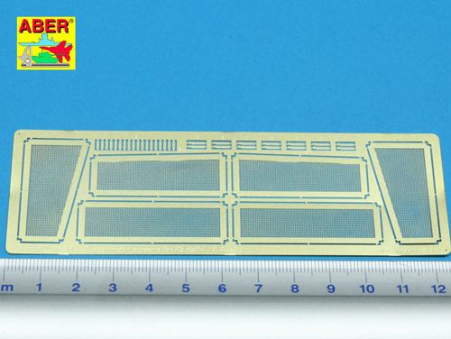 Aber 35A067 1:35 Upper Mesh Screens for Pz.Kpfw.IV Ausf.J