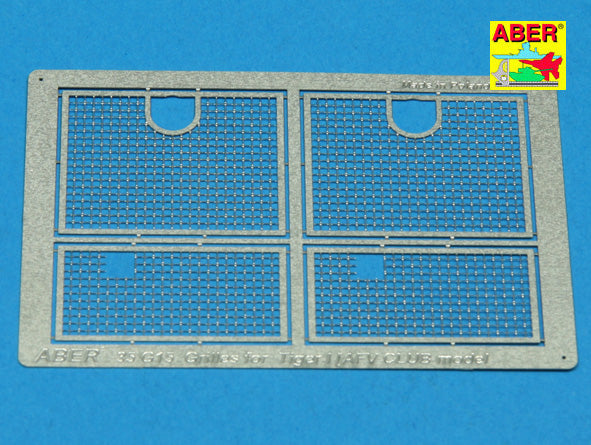Aber 35G15 1:35 Grilles for Pz.Kpfw.VI Tiger I Sd.Kfz.181
