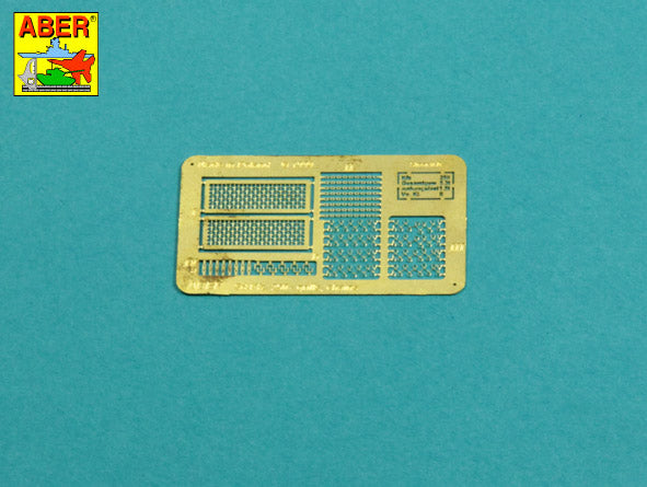 Aber 35G37 1:35 Grilles for Sd.Kfz.250 'Alte' & 'Nue'