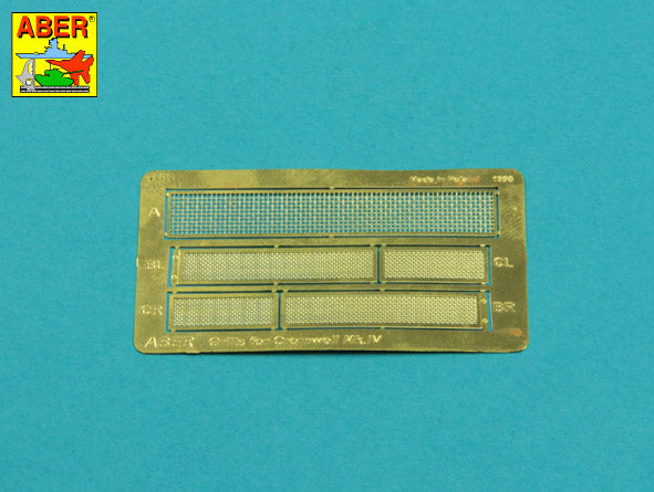 Aber 35G40 1:35 Grilles for Cromwell Mk.IV & Centaur C.S. Mk.IV