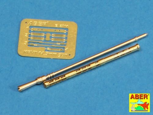Aber 35L124 1:35 Barrel for Soviet 14,5mm Heavy Machine Gun KPVT Light AA Gun Set